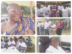 Collaged Photos Of Dignitaries 