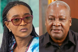 According to Abena Osei Asare (L), a responsible president responds to petitions According to Abena Osei Asare (L), a responsible president responds to petitions