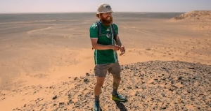 After 352 days, Russell Cook, nicknamed 'Hardest Geezer', will complete his final run in Africa