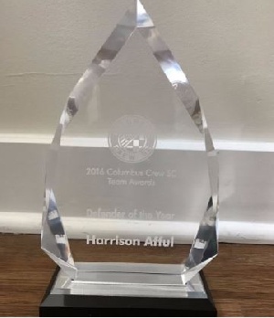 Harrison Afful's award