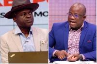Martin Kpebu (L) was slammed by Dr Zaato (R) for claiming that former President Akufo-Addo is corrup