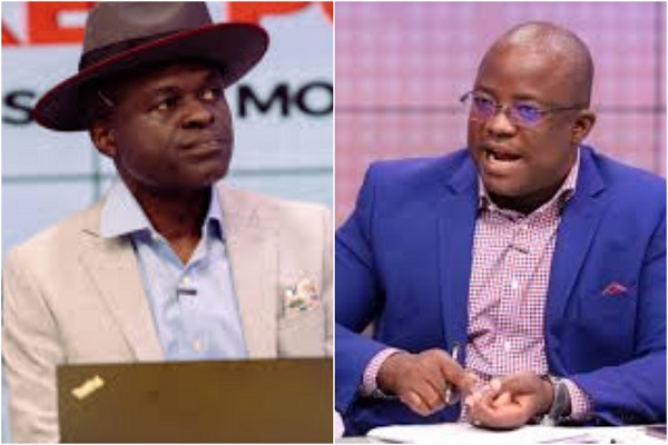 Martin Kpebu (L) was slammed by Dr Zaato (R) for claiming that former President Akufo-Addo is corrup