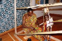 Kente weavers at Bonwire,Safo and Kasaam aim to reduce the number of unemployed youth in the country