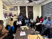 The relief items, presented on Wednesday, 18th February 2026, include 100 bags of cement