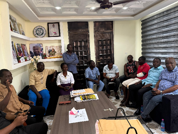 The relief items, presented on Wednesday, 18th February 2026, include 100 bags of cement