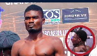 Isaac Commey, Ghanaian boxer