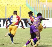 Medeama defeated Hearts of Oak to go top of the league table