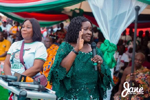 Running mate for the NDC, Prof. Naana Jane Opoku-Agyemang