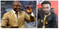 Ex Ghanaian footballer,Abedi Pele and  Prophet Bishop Reindolph Oduro Gyebi