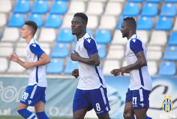 VIDEO: Winful Cobbinah's solo strike takes KF Tirana to the top of Albania  top-flight - Ghana Latest Football News, Live Scores, Results -  GHANAsoccernet