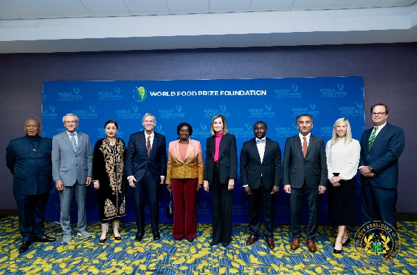 Professor Naana Jane Opoku-Agyemang at the event