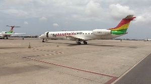 The two main domestic airlines are Africa World Airlines and PassionAir currently