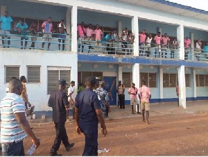The affected students claim they have been treated unfairly by authorities of the school