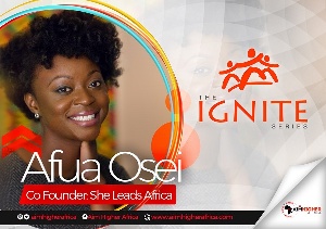 Afua Osei, Co- Founder of She Leads Africa (SLA)