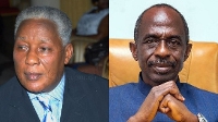 The late ET Mensah (L) is a former NDC MP; Asiedu Nketiah is the National Chairman of the NDC