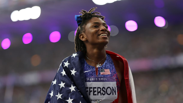 Melissa Jefferson won gold in the 100m final at the 2025 World Athletics Championships