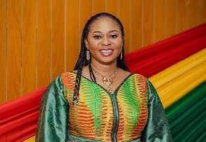 Sarah Adwoa Safo,  MP for Dome Kwabenya