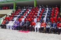 Mahama commissions 2015 Officer Cadet Corps