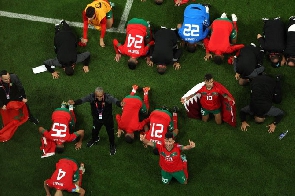 Morocco lost 2-0 to France