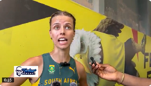 South African sprinter, Marlie Viljoen
