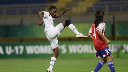 Black Maidens captain Sandra Owusu Ansah scored a beauty against Paraguay