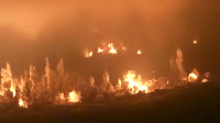 The Israeli military said it blew up more than a mile of tunnels
