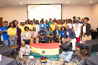 Members of the Super-Forg USA during its inaugural reunion