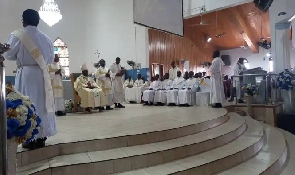 The priest were ordained by Most Rev. John Baptist Attakruh of Takoradi