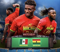 Black Stars vs. Mexico is taking place in North Mexico