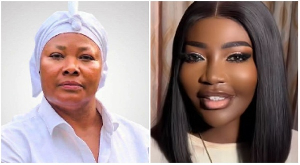 A picture collage of Agradaa (L) and Florence Obinim (R) A picture collage of Agradaa (L) and Florence Obinim (R)