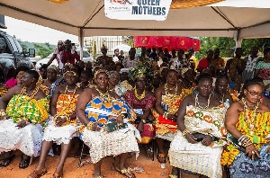 Queen mothers at Kundum festival