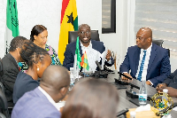 The Minister for Finance, Dr Cassiel Ato Forson and Eyerusalem Fasika signed the agreement in Accra