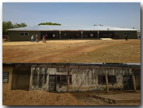 The renovated Kandin Health Centre cost the Church of Pentecost GH