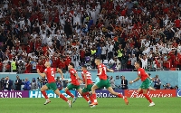 Morocco become the first Arab nation to reach the quarter-final stage of the World Cup