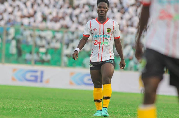 Former Asante Kotoko midfielder Rocky Dwamena