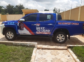 The vehicle is to support operational activities of the  Bawumia 2024 campaign