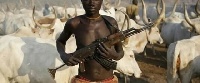 File photo: The herdsmen are known to carry guns during their nomadic endeavours