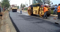 File photo of road contractors working