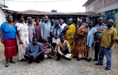 Ghana Small Scale Palm Oil Producers association at Asuom in the Kwaebibirem District