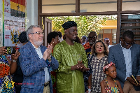 World Bank Country Director, Dr. Robert Taliercio and Minister for Education, Haruna Iddrisu