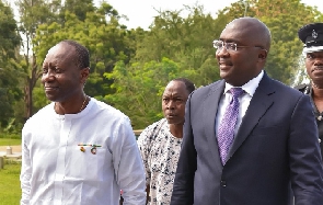 Ken Ofori Atta And VP Mahamudu Bawumia
