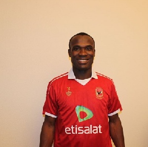 Ghanaian striker John Antwi