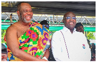 Vice President Dr. Mahamudu Bawumia and running mate Dr. Matthew Opoku Prempeh