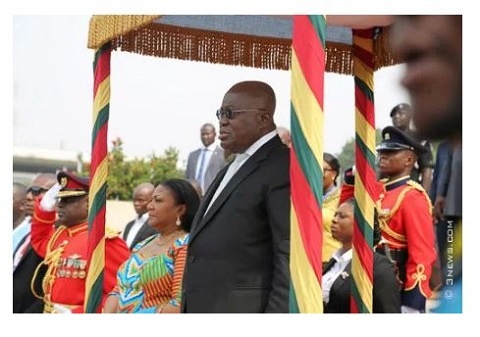 President Akufo-Addo delivered his first State of the Nation Address to Parliament