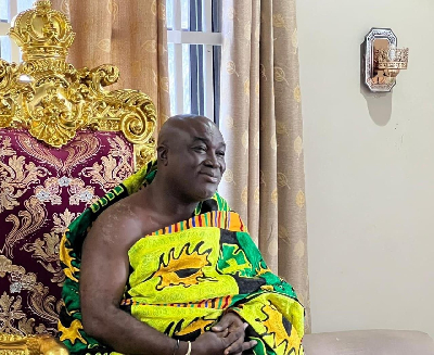 Paramount Chief of the Western Nzema Traditional Area, Awulae Kwasi Amakye III