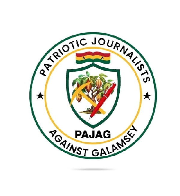 Patriotic Journalists Against Galamsey logo