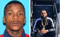 Eric Holder, 32, was found guilty of killing Nipsey Hussle - Left Photo Credit: Los Angeles Police