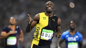 Legendary Jamaican athlete, Usain Bolt