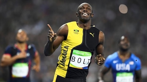 Legendary Jamaican athlete, Usain Bolt