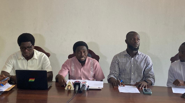 Some of the elders of the church during the press conference